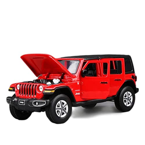 Miniatur Motorfahrzeug-Modelle 1 32 Für Wrangler Sahara Alloy Geländewagen Modell Diecast Collection Kinderspielzeug Geschenk Fertigmodell(C) von BMAONZ