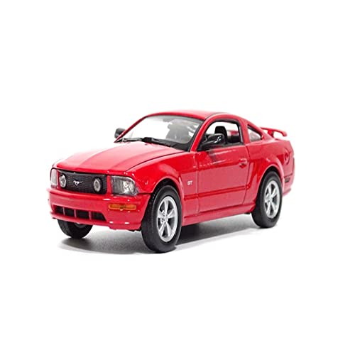 Miniatur Motorfahrzeug-Modelle 1 43 Für Ford Mustang GT2005 Modell Zinklegierung Fertiges Maßstabsauto Legierungsauto Modellauto Fertigmodell(A) von BMAONZ