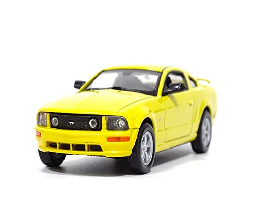 Miniatur Motorfahrzeug-Modelle 1 43 Für Ford Mustang GT2005 Modell Zinklegierung Fertiges Maßstabsauto Legierungsauto Modellauto Fertigmodell(B) von BMAONZ