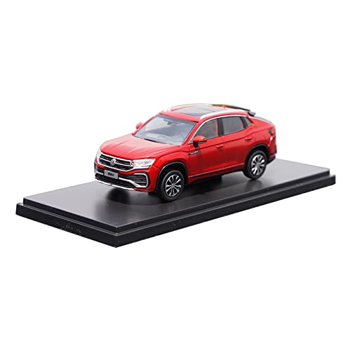Miniatur Motorfahrzeug-Modelle 1 43 Passend Für Volkswagen Tayron Rote Geländewagen-Legierung Statisches Modell Für Erwachsene Sammlungsanzeige Fertigmodell von BMAONZ