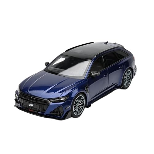 Miniatur Motorfahrzeug-Modelle 1:18 Für ABT RS6 Legierung Auto Modell Wagon Reise Version Fertig Ornamente Innen Fenster Sammlung Fertigmodell von BMAONZ