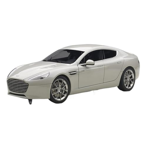 Miniatur Motorfahrzeug-Modelle 1:18 Für Aston Martin Ripcord S 2015 Metallmodell Oldtimer Fahrzeuge Fensterdeko Rot Fertigmodell(White) von BMAONZ