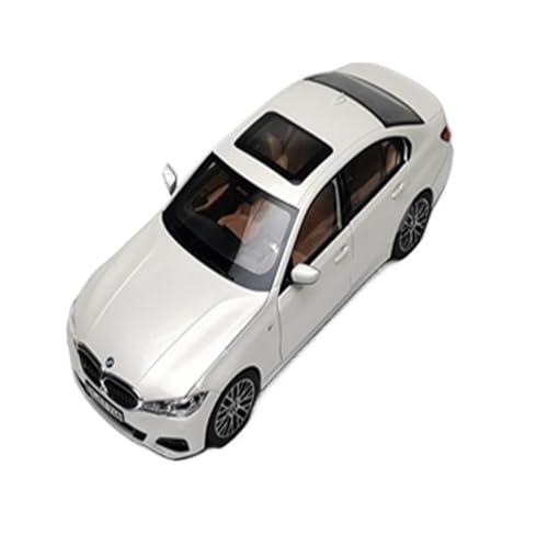 Miniatur Motorfahrzeug-Modelle 1:18 Für BMW 330i Maßstab Legierung Automodell Sammlung Auto Türöffnung Ornamente Fensterdekorationen Fertigmodell von BMAONZ