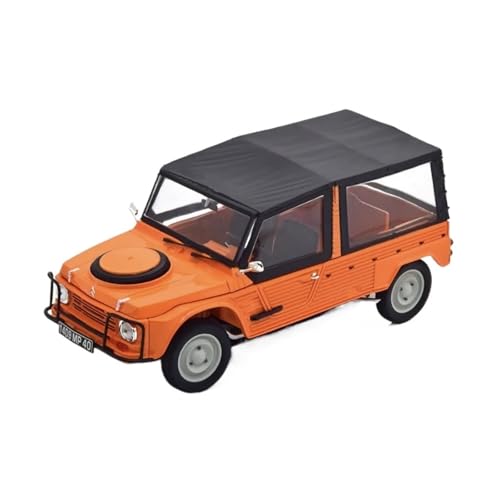 Miniatur Motorfahrzeug-Modelle 1:18 Für Citroen Mehari Citroen Legierung Auto Modell Modell Spielzeug Für Sammlung Abnehmbare Orange Fertigmodell von BMAONZ