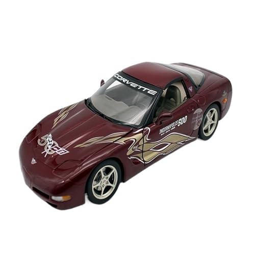 Miniatur Motorfahrzeug-Modelle 1:18 Für Corvette 50th Anniversary Edition Legierung Auto Modell Sammeln Display Souvenir Geschenk Fertigmodell von BMAONZ