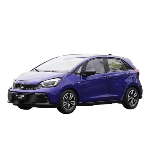 Miniatur Motorfahrzeug-Modelle 1:18 Für GUAngqi Honda New Fit Vierte Generation 2023 Simulation Legierung Auto Modell Druckguss Souvenir Sammlung Fertigmodell von BMAONZ