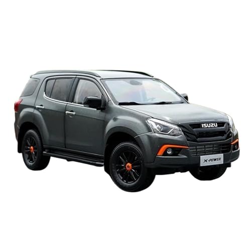Miniatur Motorfahrzeug-Modelle 1:18 Für Isuzu MU-X SUV Simulation Legierung Geländewagen Modell Hobby Sammlung Klassisches Spielzeugautomodell Fertigmodell von BMAONZ