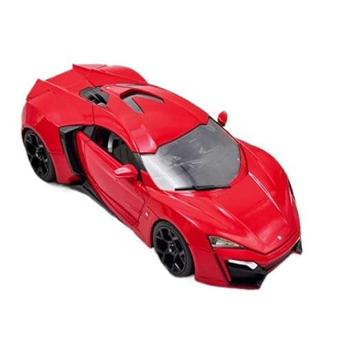 Miniatur Motorfahrzeug-Modelle 1:18 Für JADA Lykan Alloycar Modell Sport Auto Mode Cabrio Fahrzeuge Sammlung Display Fertigmodell von BMAONZ