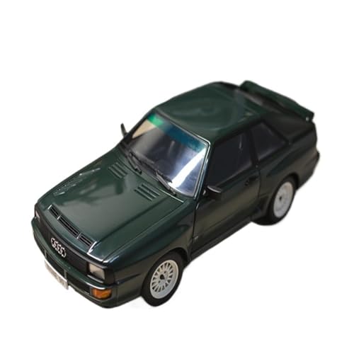 Miniatur Motorfahrzeug-Modelle 1:18 Für Legierung Super Sport Quattro SWB Kurzachse Dunkelgrün Seltene Fahrzeug Dekorative Ornamente Fertigmodell von BMAONZ