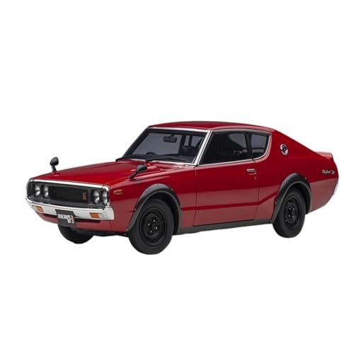 Miniatur Motorfahrzeug-Modelle 1:18 Für Nissan Skyline GTR KPGC110 Replik Metall Auto Modell Sammlung Raum Display Dekoration Fertigmodell von BMAONZ