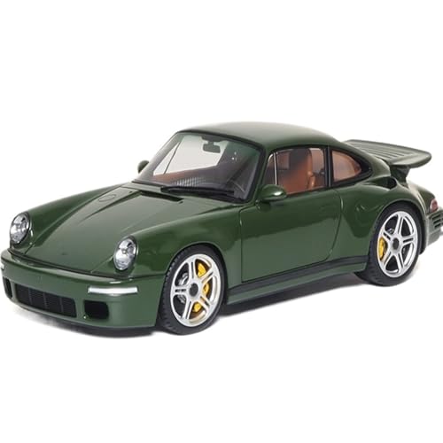 Miniatur Motorfahrzeug-Modelle 1:18 Für Porsche RUF CTR Anniversary Edition 2017 Legierung Voll Offen Fahrzeug Modell Grün Statische Spielzeug Fertigmodell von BMAONZ