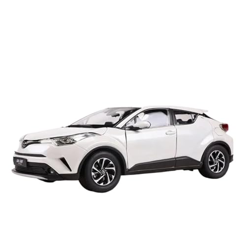 Miniatur Motorfahrzeug-Modelle 1:18 Für Toyota IZOA Volle Tür Druckguss Legierung Simulation Auto Delikatesse Modell Statische Sammeln Spielzeug Display Fertigmodell(White) von BMAONZ