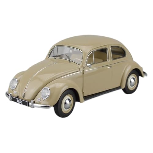 Miniatur Motorfahrzeug-Modelle 1:18 Für Volkswagen Käfer 1955 Ornamente Simulation Legierung Automodell Nostalgisches Sammlerstück Fertigmodell von BMAONZ