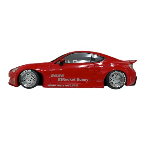 Miniatur Motorfahrzeug-Modelle 1:18 für Toyota 86 Rocket Bunny Wide Body Classic Druckguss Automodell Sammlerornament Fertigmodell von BMAONZ