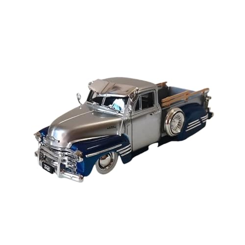 Miniatur Motorfahrzeug-Modelle 1:24 Für Chevrolet 1951 Pickup Spielzeug Auto Simulation Klassische Modell Hobby Sammlerstücke Display Fertigmodell von BMAONZ