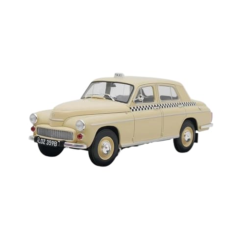 Miniatur Motorfahrzeug-Modelle 1:24 Für FSO Warszawa 223 1964 Taxi Legierung Limousine Coupe Statische Auto Modell Hobby Szene Ornament Metall Fertigmodell Miniatur Motorfahrzeug-Modelle 1:24 Für FSO Warszawa 223 1964 Taxi Legierung Limousine Coupe Statische Auto Modell Hobby Szene Ornament Metall Fertigmodell von BMAONZ