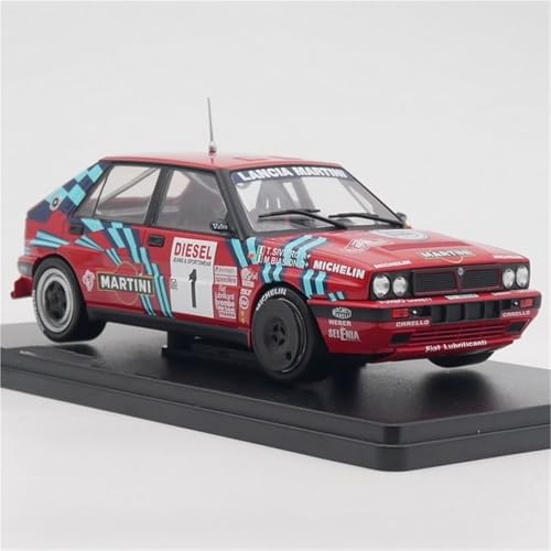 Miniatur Motorfahrzeug-Modelle 1:24 Für Lancia Delta Integrale WRC 1989 Rallye-Automodell, Statische Fahrzeugdekoration Zur Ausstellung Oder Sammlung Fertigmodell Miniatur Motorfahrzeug-Modelle 1:24 Für Lancia Delta Integrale WRC 1989 Rallye-Automodell, Statische Fahrzeugdekoration Zur Ausstellung Oder Sammlung Fertigmodell von BMAONZ