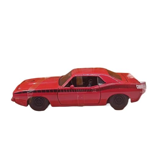 Miniatur Motorfahrzeug-Modelle 1:24 Für Plymouth Barracuda Jada 1973 Rot Spezielle Legierung Auto Modell Simulation Spielzeug Ornament Fertigmodell Miniatur Motorfahrzeug-Modelle 1:24 Für Plymouth Barracuda Jada 1973 Rot Spezielle Legierung Auto Modell Simulation Spielzeug Ornament Fertigmodell von BMAONZ