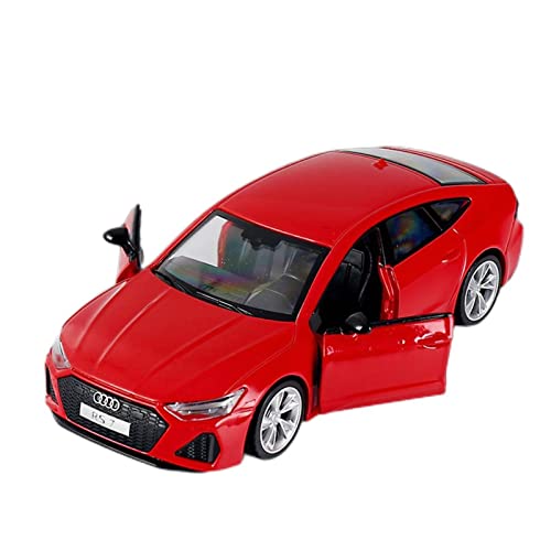 Miniatur Motorfahrzeug-Modelle 1:35 Für Audi RS7 Alloy Diecast Automodell Kinder Simulation Metall Ziehen Spielzeugautos Fertigmodell(B) von BMAONZ