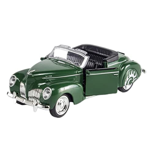 Miniatur Motorfahrzeug-Modelle 1:38 Für Lincoln Convertible Classic Car Legierung Kinderspielzeugauto Mit Sound Light Modell Fertigmodell(F) von BMAONZ