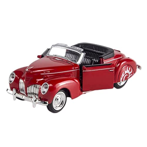 Miniatur Motorfahrzeug-Modelle 1:38 Für Lincoln Convertible Classic Car Legierung Kinderspielzeugauto Mit Sound Light Modell Fertigmodell(G) von BMAONZ