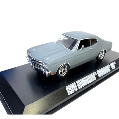 Miniatur Motorfahrzeug-Modelle 1:43 Für Chevrolet Chevelle SS 1970 Legierung Auto Modell Film Metall Dekoration Wein Kühler Ornament Fertigmodell von BMAONZ