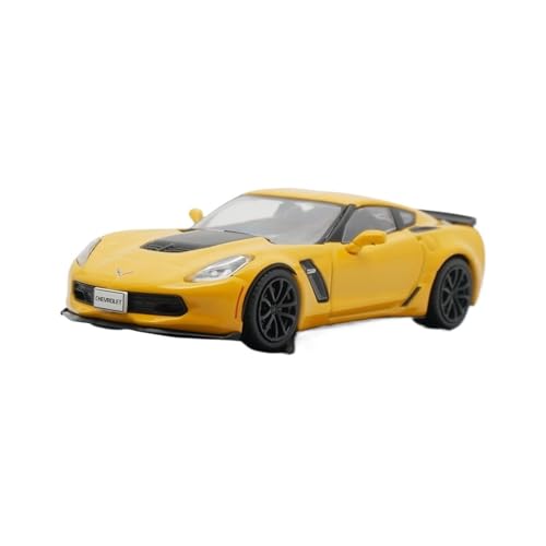 Miniatur Motorfahrzeug-Modelle 1:43 Für Chevrolet Corvette Z06 2017 Legierung Modell Hobby Serie Fahrzeug Dekoration Display Überraschung Spielzeug Fertigmodell von BMAONZ