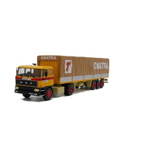Miniatur Motorfahrzeug-Modelle 1:43 Für Duff 1973 Cargo Traktor Anhänger Legierung Modell Hobbyist Sammlung Überraschung Spielzeug Display Ornamente Fertigmodell von BMAONZ