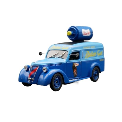 Miniatur Motorfahrzeug-Modelle 1:43 Für FIAT 1100 ELR Butangas 1948 Cargo Van Legierung Auto Modell Hobbyist Sammlung Überraschung Spielzeug Fahrzeug Fertigmodell von BMAONZ