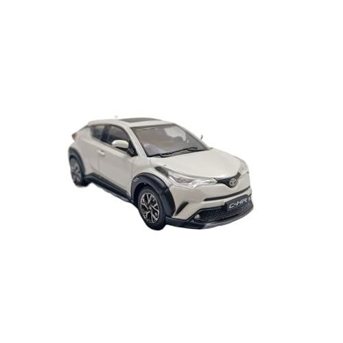 Miniatur Motorfahrzeug-Modelle 1:43 Für GUAngqi Toyota C-HR Simulation Serie Sammler Legierung Auto Modell Dekorative Modell Spielzeug Fertigmodell(White) von BMAONZ