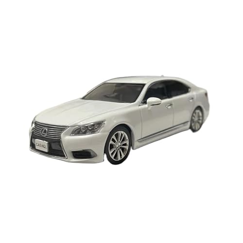 Miniatur Motorfahrzeug-Modelle 1:43 Für Lexus LS600h UVF45 2014 Statisches Automodell Legierung Weiße Kollektion Druckgussmetall Antikes Klassisches Fertigmodell von BMAONZ