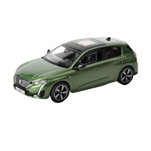 Miniatur Motorfahrzeug-Modelle 1:43 Für Peuge 308 Gt 2021 Druckguss-Automodell Aus Simulierter Legierung Souvenir-Kollektion Mini-Automodell Aus Metall Fertigmodell von BMAONZ