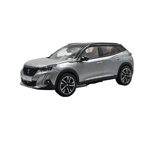Miniatur Motorfahrzeug-Modelle 1:43 Für Peugeot Norev 2008 GT Grau Klassische Stil Metall Fahrzeug Statische Legierung Ornament Spielzeug Fertigmodell von BMAONZ
