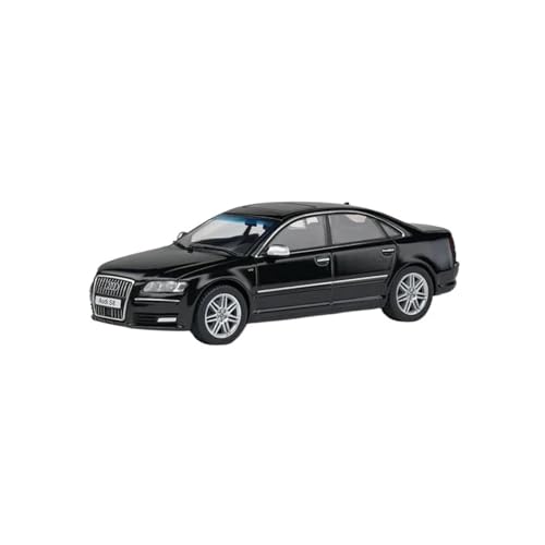 Miniatur Motorfahrzeug-Modelle 1:43 Für S8 D3 2010 Legierung Limousine Auto Modell Statische Sammeln Spielzeug Modell Spiel Requisiten Fahrzeug Fertigmodell(Black) von BMAONZ