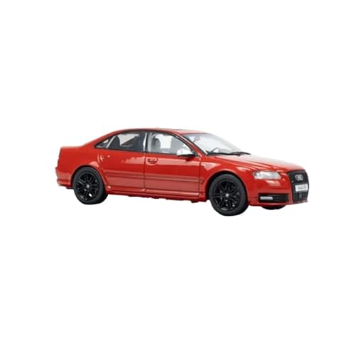 Miniatur Motorfahrzeug-Modelle 1:43 Für S8 D3 2010 Legierung Limousine Auto Modell Statische Sammeln Spielzeug Modell Spiel Requisiten Fahrzeug Fertigmodell(Red) von BMAONZ
