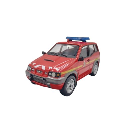Miniatur Motorfahrzeug-Modelle 1:43 Für Terrano Ll 2004 Legierung Feuerwehrauto Modell Rot Klassisches Sammlerspielzeug Indoor-Spiele Fertigmodell von BMAONZ