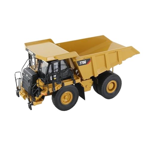 Miniatur Motorfahrzeug-Modelle 1:50 Für Cat 775g Weiß Bergbau LKW Legierung Statische Schwere Dump LKW Modell Engineering Sammlung Fertigmodell von BMAONZ