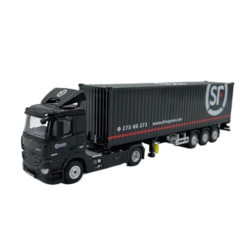 Miniatur Motorfahrzeug-Modelle 1:64 Für Antos Container LKW SF Express LKW Diecast Miniatur Spielzeug Auto Statische Dekoration Auto Modell Fertigmodell von BMAONZ