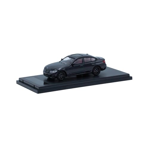 Miniatur Motorfahrzeug-Modelle 1:64 Für BMW 3er G20 Legierung Dekoration Auto Maßstab Automodell Mehrfarbiges Metallfahrzeug Fertigmodell(Black) von BMAONZ
