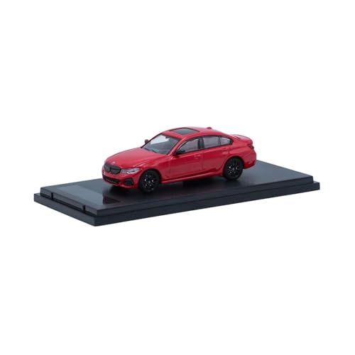 Miniatur Motorfahrzeug-Modelle 1:64 Für BMW 3er G20 Legierung Dekoration Auto Maßstab Automodell Mehrfarbiges Metallfahrzeug Fertigmodell(Red) von BMAONZ