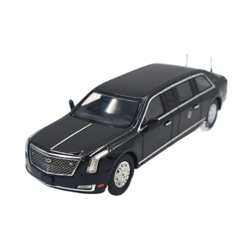 Miniatur Motorfahrzeug-Modelle 1:64 Für Cadillac Beast Presidential Driver 2. Generation 3. Generation Fahrzeuge Classic Black Display Fertigmodell(Black B) von BMAONZ