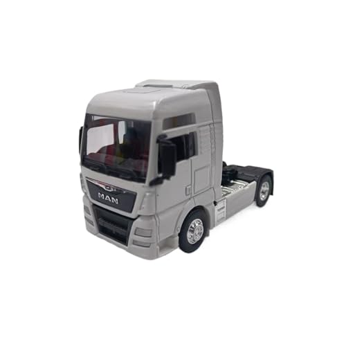 Miniatur Motorfahrzeug-Modelle 1:64 Für Man Tgx XXL Abschleppwagen Dekorative Ornament Legierung Auto Modell Szene Spielzeug Spiel Requisiten Fertigmodell(White) von BMAONZ