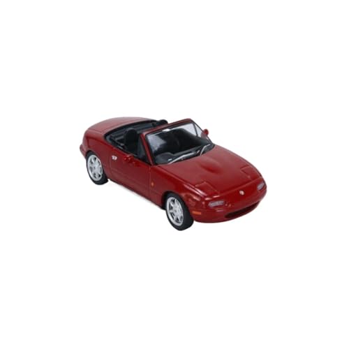 Miniatur Motorfahrzeug-Modelle 1:64 Für Mazda Miata MX-5 Legierung Maßstab Fahrzeug Mini Auto Modell Rot Hause Dekoration Fertigmodell von BMAONZ