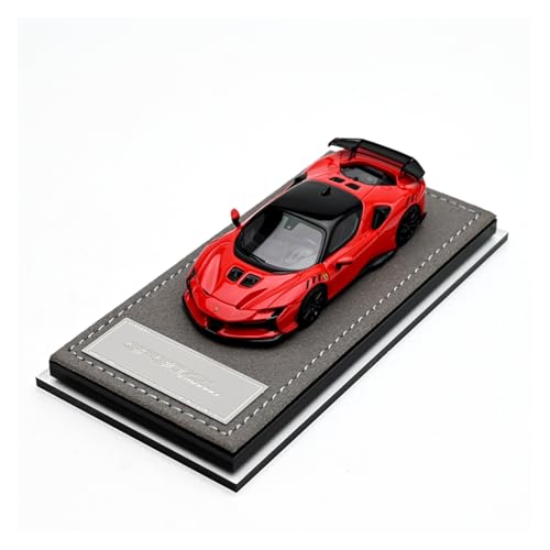Miniatur Motorfahrzeug-Modelle 1:64 Für Prancing Horse SF90XX Harzautomodell Limitierte Auflage Supercar-Sammlungsornamente Fertigmodell von BMAONZ
