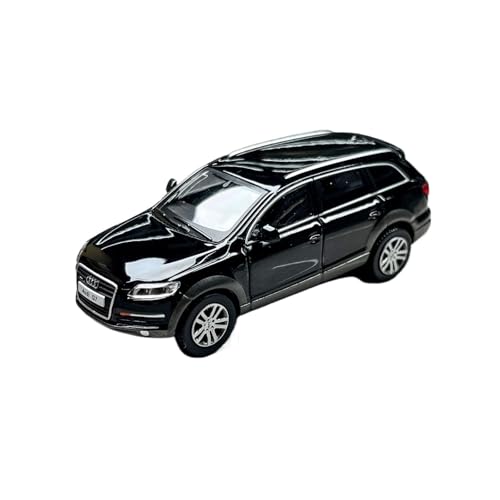 Miniatur Motorfahrzeug-Modelle 1:64 Für Q7 2008 Quattro Mode Druckguss Legierung Auto Modelle Sammeln Spielzeug Modell Enthusiasten Display Fertigmodell(Black) von BMAONZ