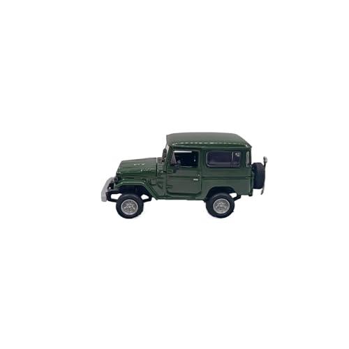 Miniatur Motorfahrzeug-Modelle 1:64 Für Toyota Land Cruiser FJ40 Simulation Legierung Automodell Sammlung Ornamente Familienspielzeug Fertigmodell(Green) von BMAONZ