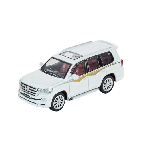Miniatur Motorfahrzeug-Modelle 1:64 Für Toyota Landcruiser LC200 Mini-Legierung Automodell Druckguss Metall Spielzeug Fahrzeugsammlung Fertigmodell von BMAONZ