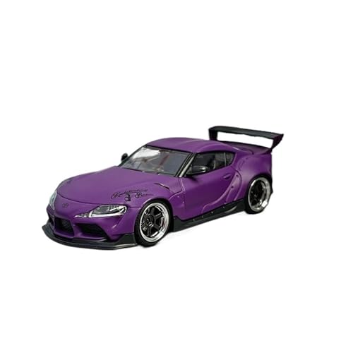 Miniatur Motorfahrzeug-Modelle 1:64 Für Toyota Supra (A90) Rocket Bunny Legierung Automodell Oldtimermodell Statische Autodekoration Fertigmodell von BMAONZ