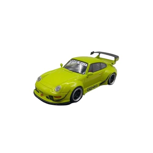Miniatur Motorfahrzeug-Modelle 1:64 Für WU-Modell Porsche RWB 993 Miniatur-Dekorationsauto-Modellsammlungsanzeige Fertigmodell von BMAONZ