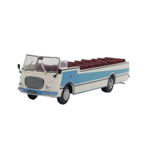 BMAONZ Miniatur Motorfahrzeug-Modelle 1:72 Für Ist Jelcz 043 Cabrio Bus Legierung Auto Modell Hobbyist Sammlung Überraschung Spielzeug Display Fahrzeug Fertigmodell von BMAONZ